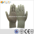 sunnyhope 13gauge nylon pu industrial safety work gloves